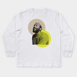 Marvin Gaye Kids Long Sleeve T-Shirt